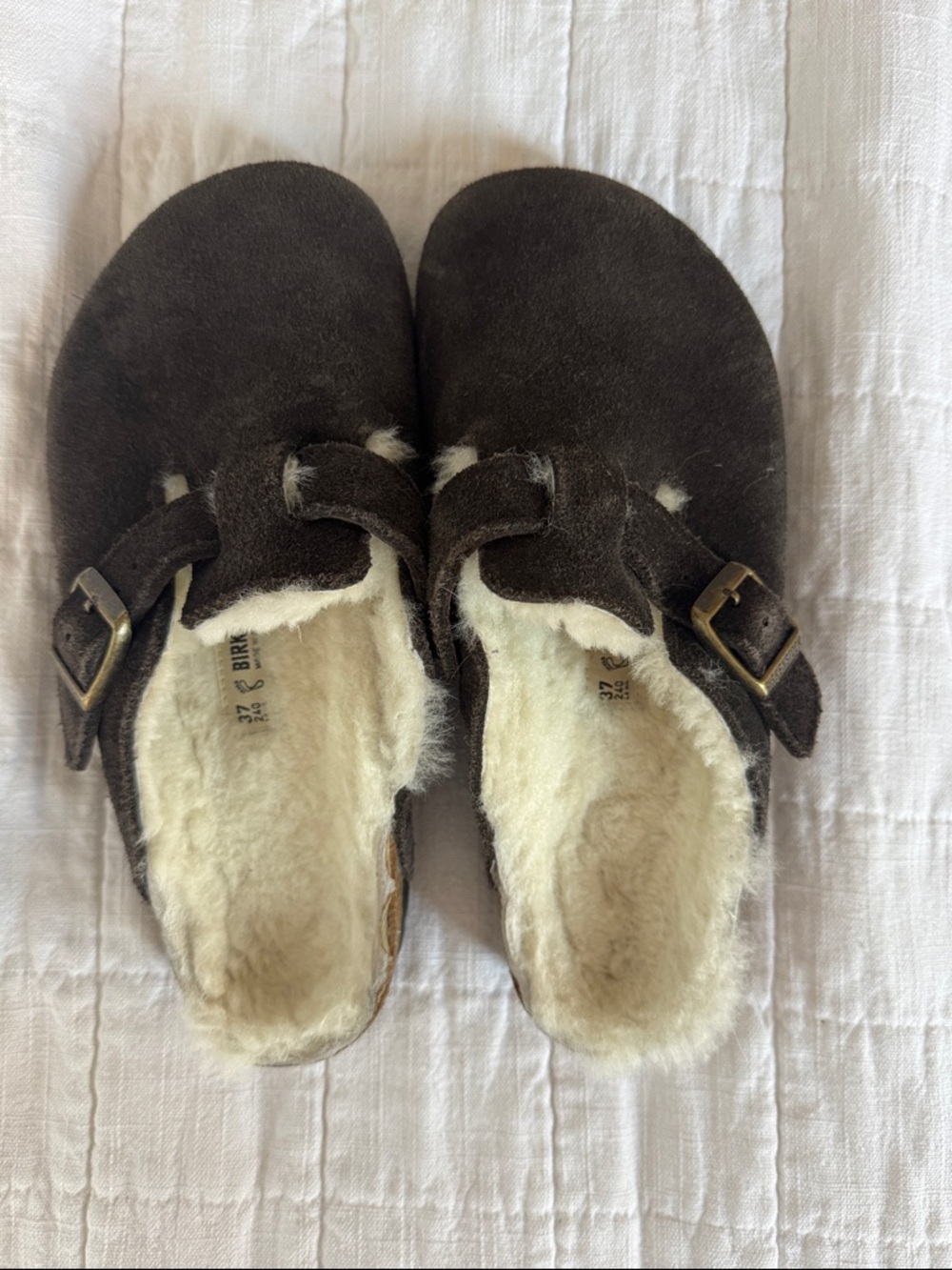 Birkenstock Shearling Boston Clog
